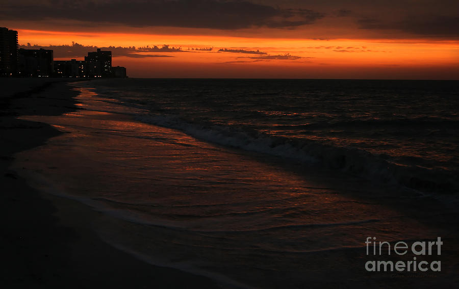 Clearwater Beach Evening Photograph by Clare VanderVeen