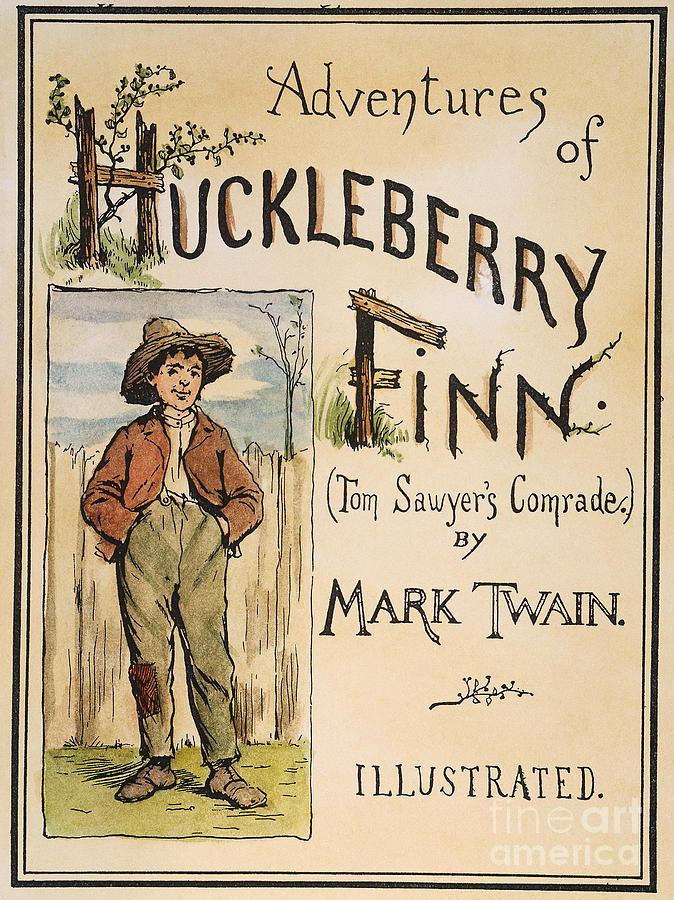 Clemens - Huckleberry Finn, 1885 Drawing by E W Kemble