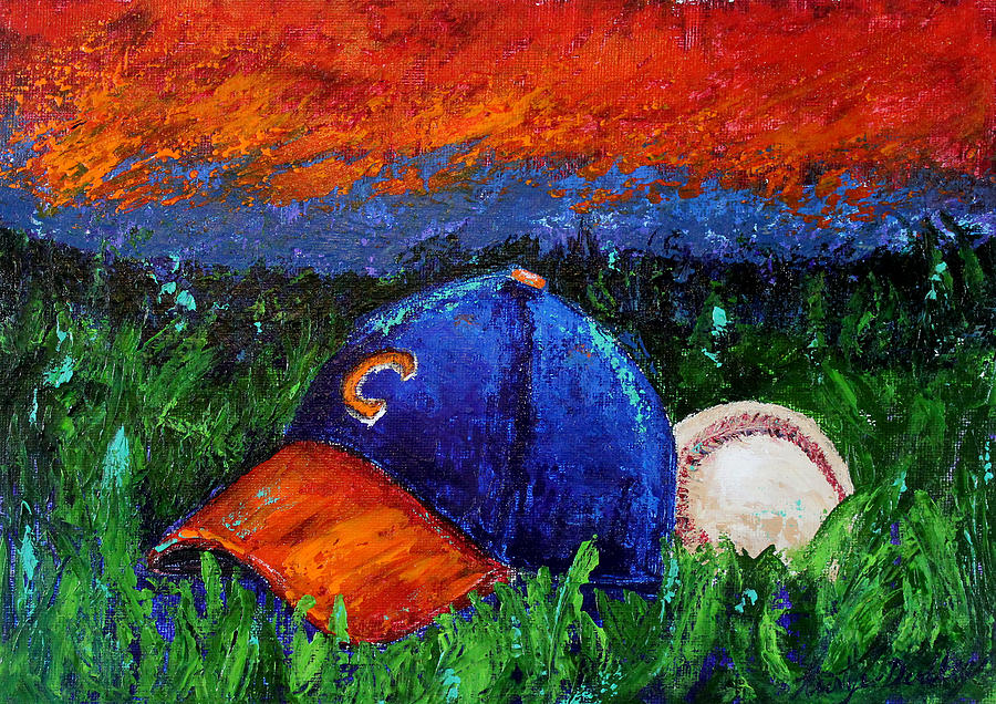 Clemson Baseball Painting by Kristye Dudley