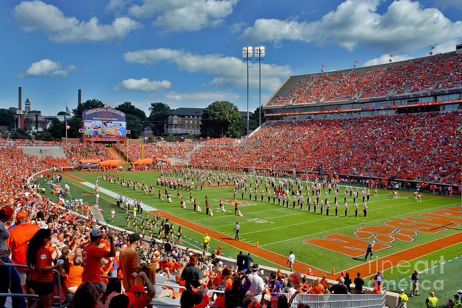 Clemson Tiger Band Memorial Stadium