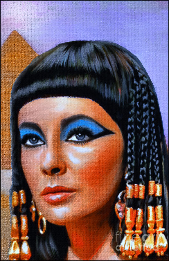 Cleopatra  Painting by Andrzej Szczerski