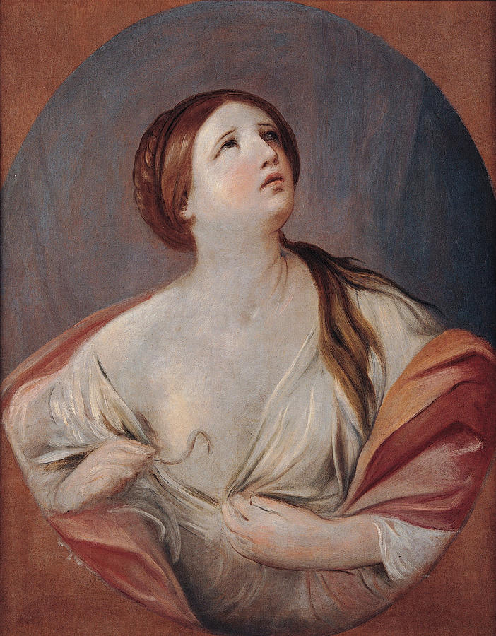 Cleopatra Painting by Guido Reni
