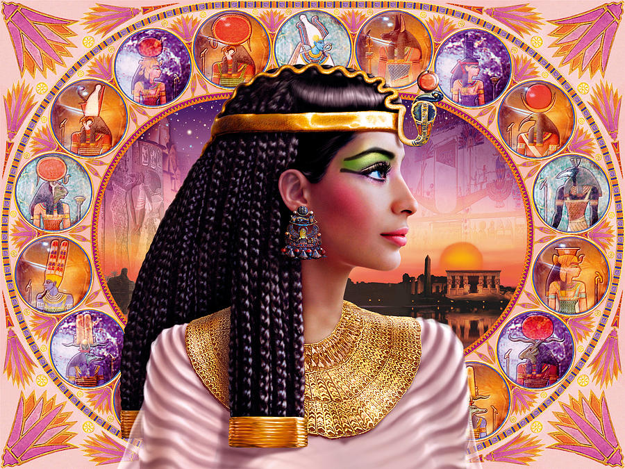 Sunset Photograph - Cleopatra Variant 3 by MGL Meiklejohn Graphics Licensing