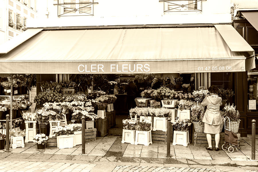 Cler Fleurs Photograph by Georgia Clare