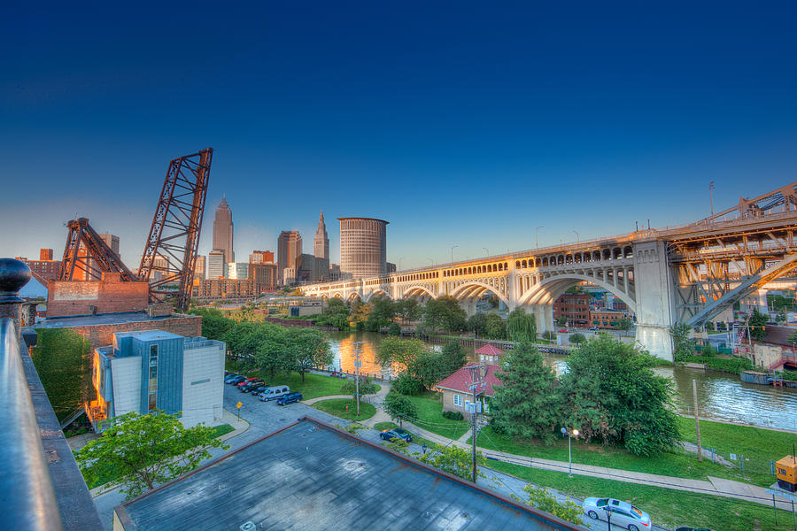 Cleveland Abstract HDR Photograph by John Magyar Photography