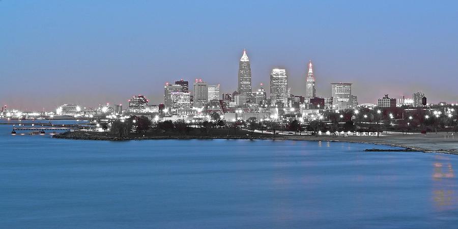 Cleveland in Selective Color I Photograph by Frozen in Time Fine Art Photography