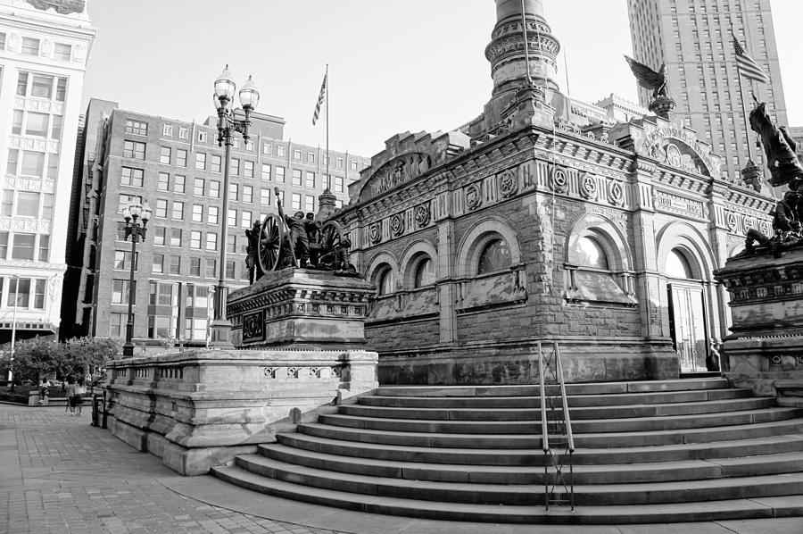 Cleveland Monument Photograph by Jenny Hudson