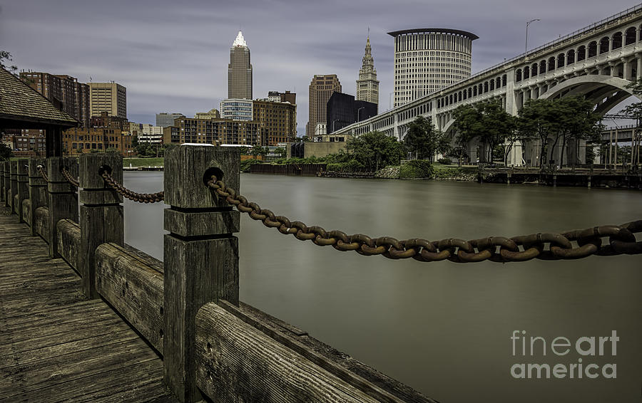 Cleveland Photograph - Cleveland Ohio by James Dean