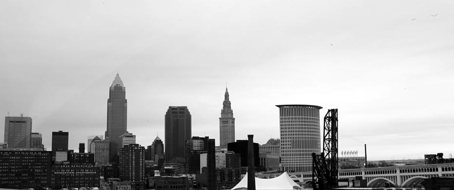 Cleveland Ohio Skyline Photograph