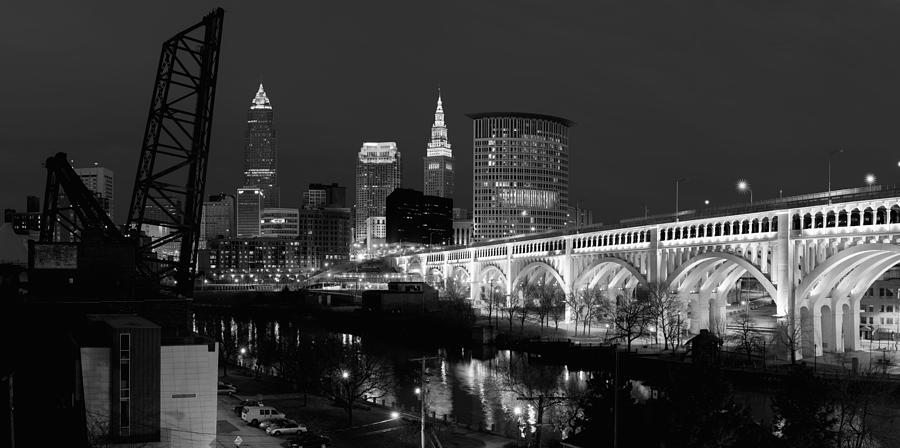 Cleveland Panorama  Photograph by Clint Buhler