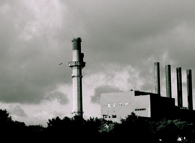 Cleveland Power Plant Photograph By Mb Matthews - Fine Art America