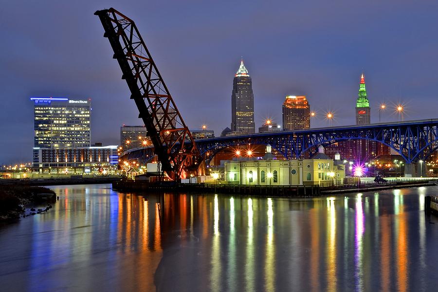Cleveland Rainbow Photograph by Frozen in Time Fine Art Photography
