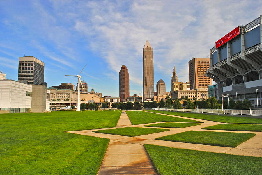 Cleveland Skyline #3 Photograph by Frozen in Time Fine Art Photography