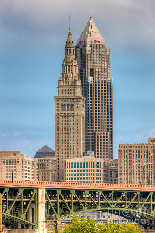 Cleveland Skyscrapers I Photograph by Clarence Holmes