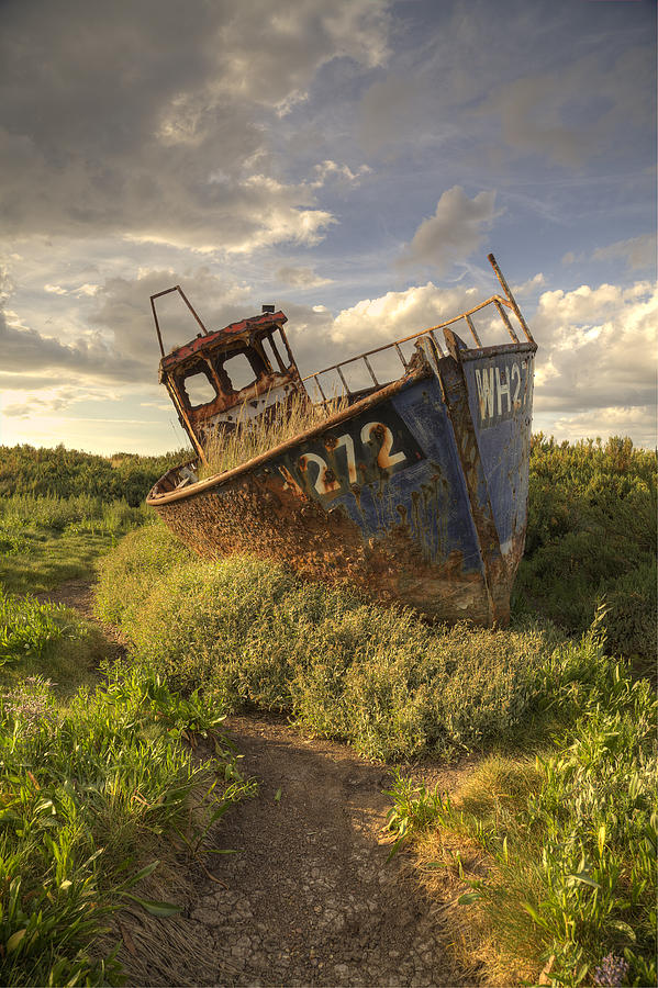 Cley wreck Photograph by Ian Merton