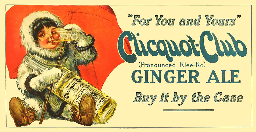 Clicquot Club Ginger Ale Digital Art by Woodson Savage
