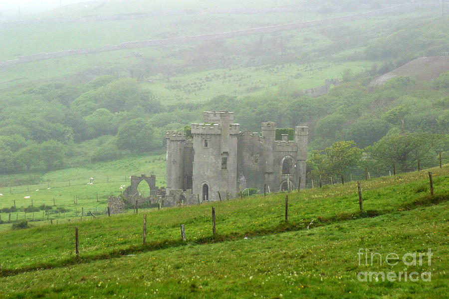 Clifden Castle Connemara Ireland Photograph by Butch Lombardi