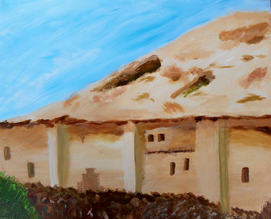 Cliff Dwelling Painting by Lenore Senior