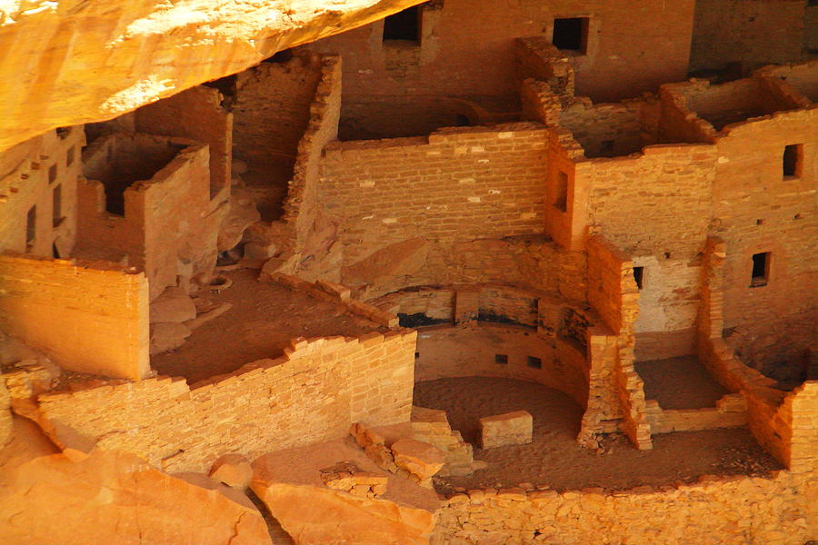 National Parks Photograph - Cliff Dwellings by Jeff Swan