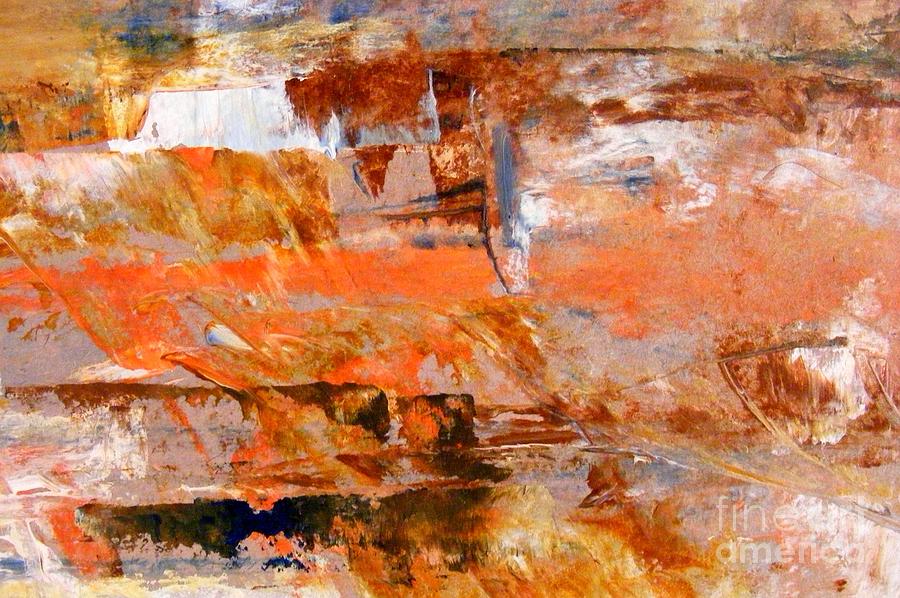 Cliff Landscape Painting by Nancy Kane Chapman