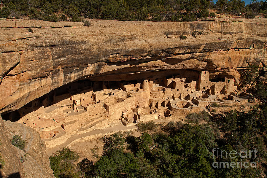 Cliff Palace Mesa Verde National Park Photograph by Fred Stearns