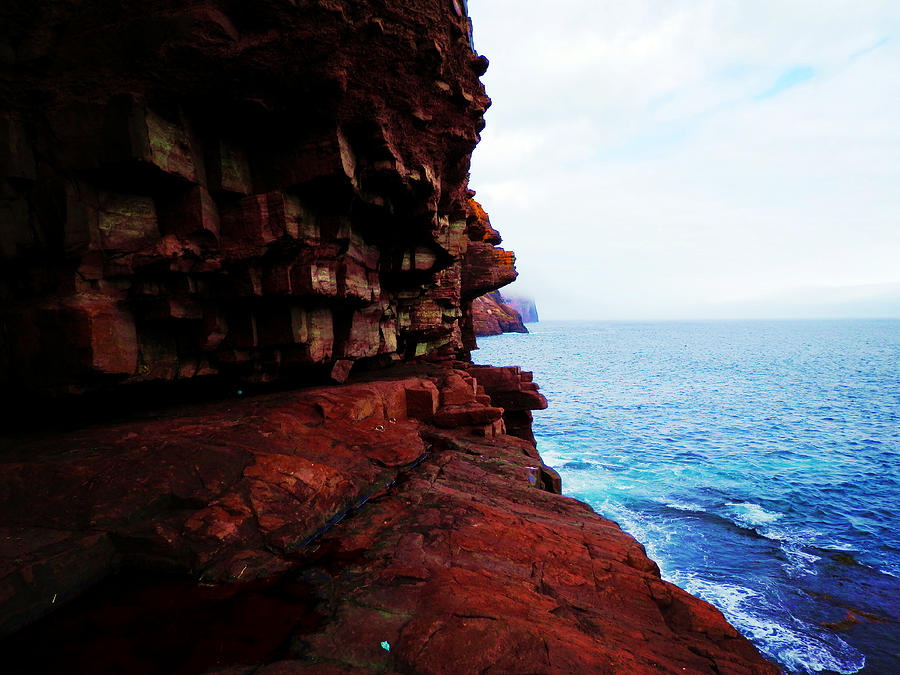 Cliff Photograph by Zinvolle Art