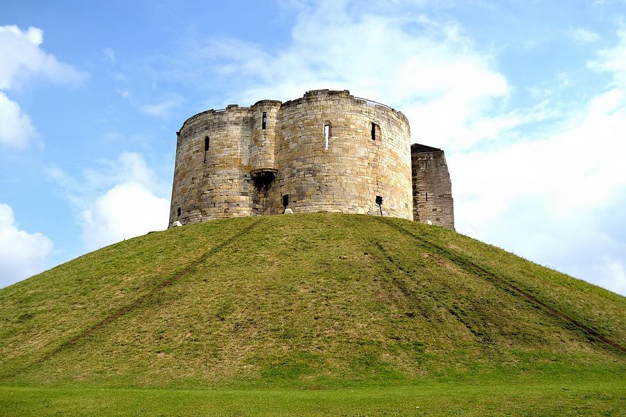 Cliffords Tower York Photograph by Scott Lyons