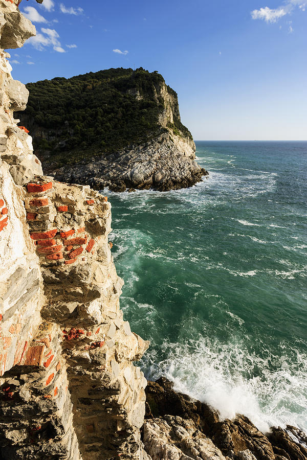 Landscape Photograph - Cliffs Along The Coastline by Yves Marcoux