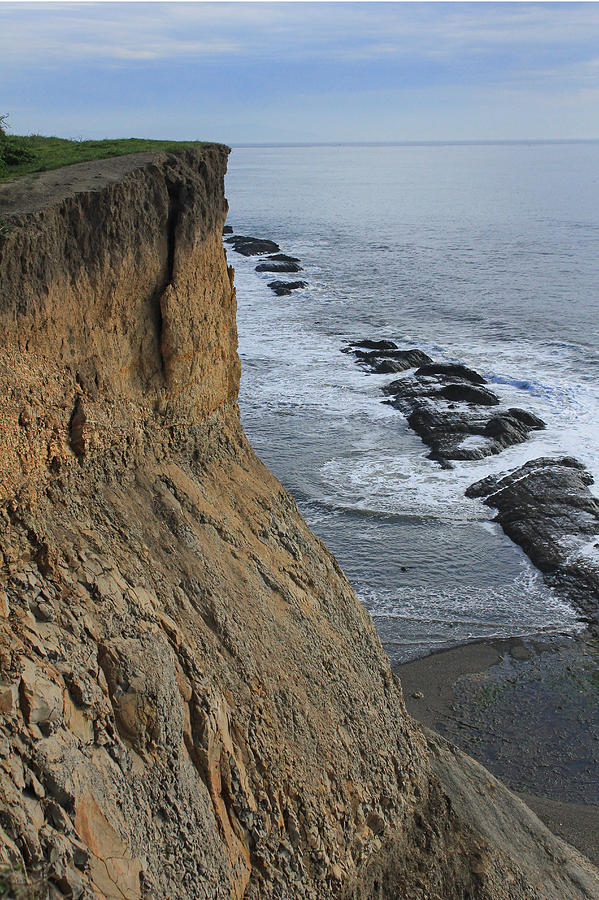 D3A6138-Cliffs at Bolinas  Photograph by Ed  Cooper Photography