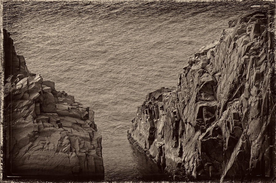 Cliffs at Bonavista Photograph by Stoney Stone