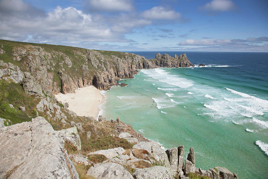 Cliffs At Logan Rock, Treen, Cornwall by Cultura Exclusive/chris Whitehead