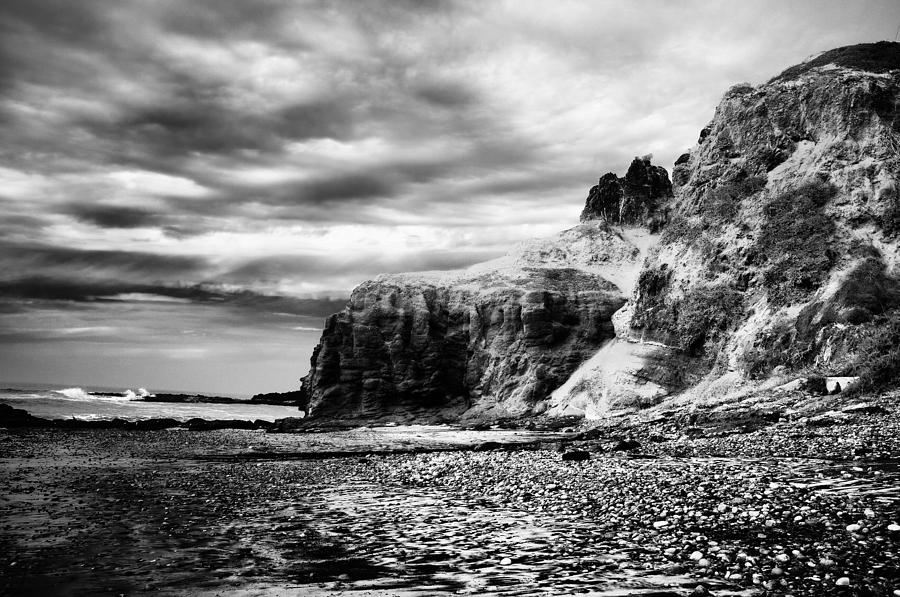 Cliffs at Punta Bandera Photograph by Hugh Smith