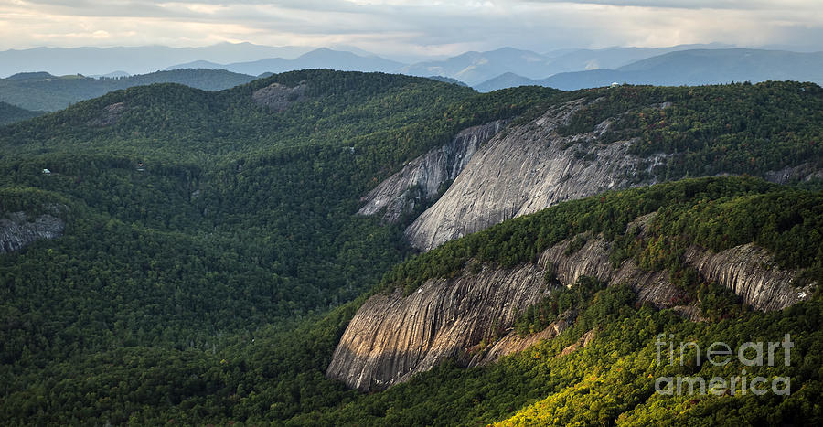 Cliffs of Cashiers North Carolina Photograph by David Oppenheimer