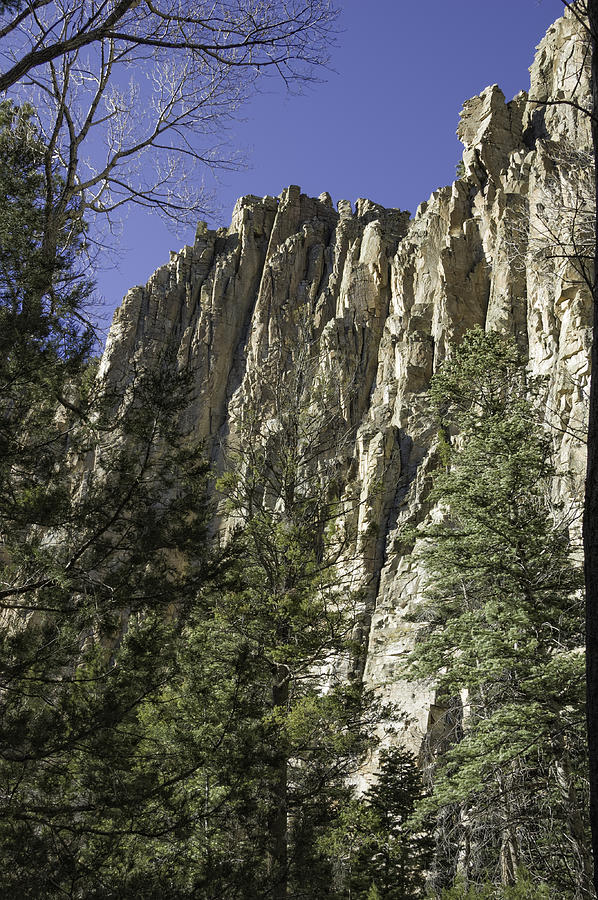 D20080414-185 Cliffs of Cimarron Canyon 2x3 Photograph by Alan Tonnesen