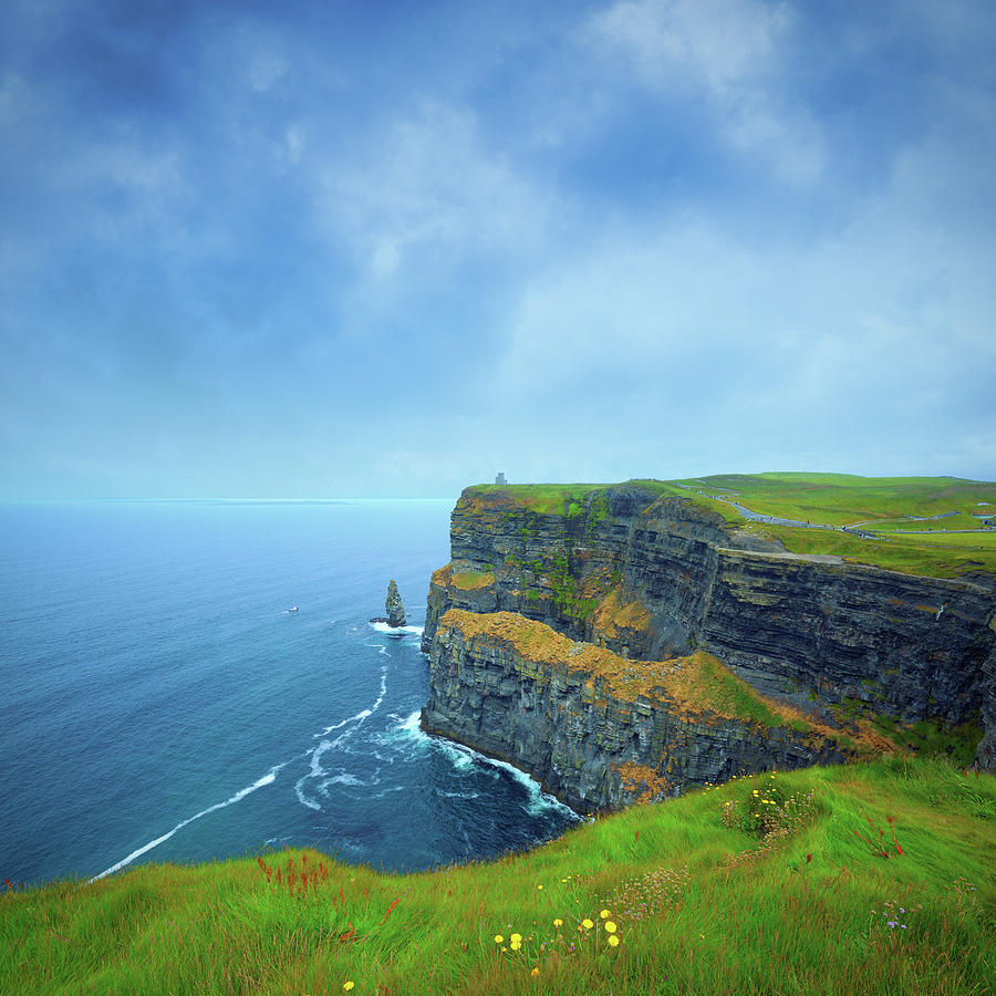 Cliffs Of Moher In Ireland Photograph by Mammuth