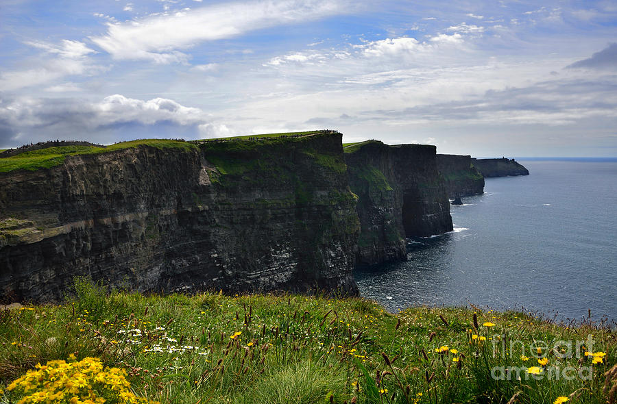 Harry Potter Photograph - Cliffs of Moher Looking South by RicardMN Photography