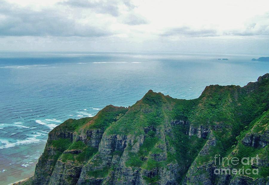 Cliffs of Oahu Photograph by Brigitte Emme