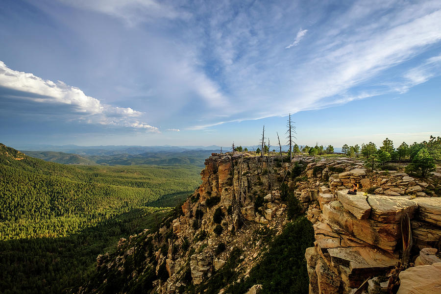 Cliffs On Mogollon Rim, Arizona, Usa Photograph by Kyle Ledeboer Fine