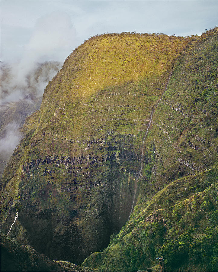 100109-Cliffs over Kalalau Valley  Photograph by Ed  Cooper Photography