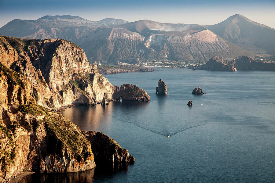 Cliffs Over The Mediterranean Sea Photograph by Buena Vista Images