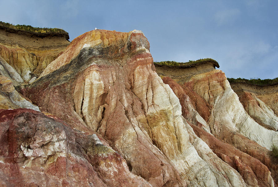 Landscape Photograph - Cliffs Under Storm by Rosie McCobb