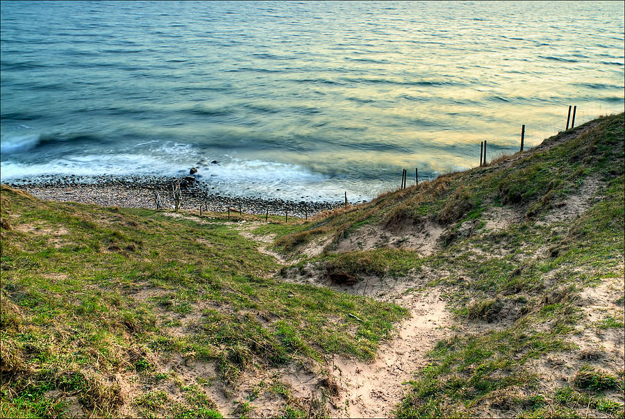 Cliffside Path Photograph by EXparte SE