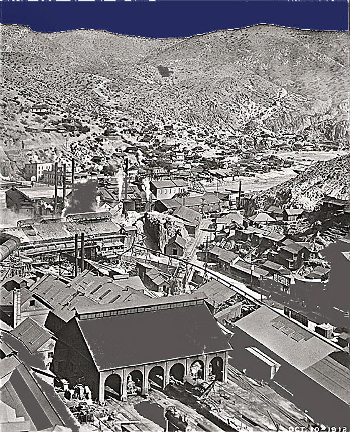 Clifton Arizona smelter 1912-2013 Photograph by David Lee Guss