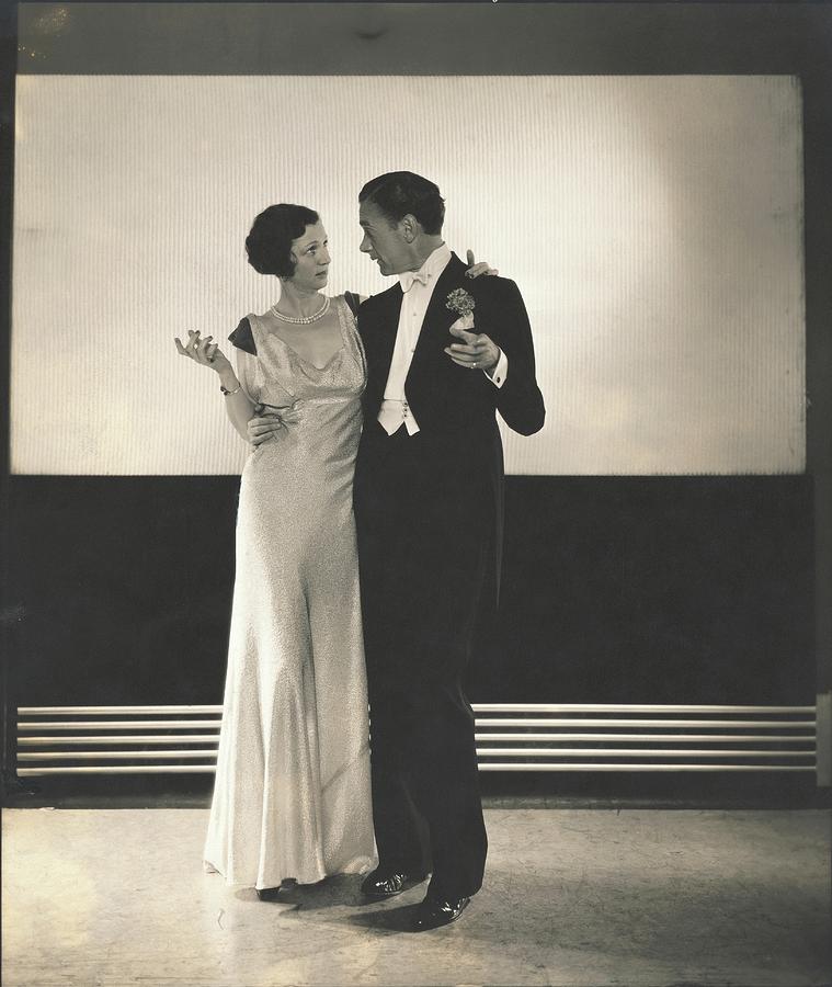 Clifton Webb With Irene Castle Photograph by Edward Steichen