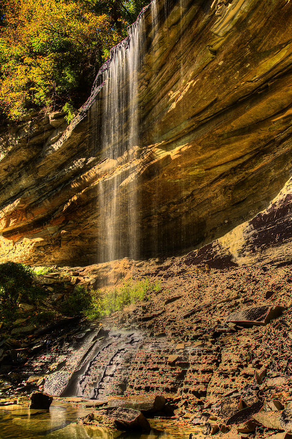 Clifty Falls Photograph by Walt Sterneman