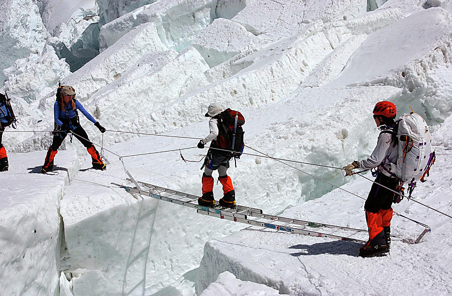 Crevasse Glacier Ladder