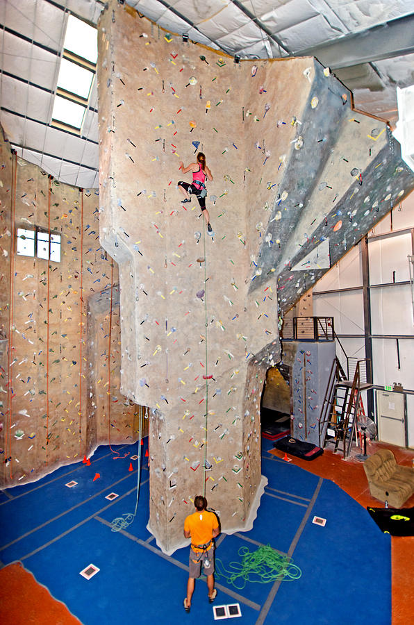 Climbing Gym Photograph by Elijah Weber - Pixels