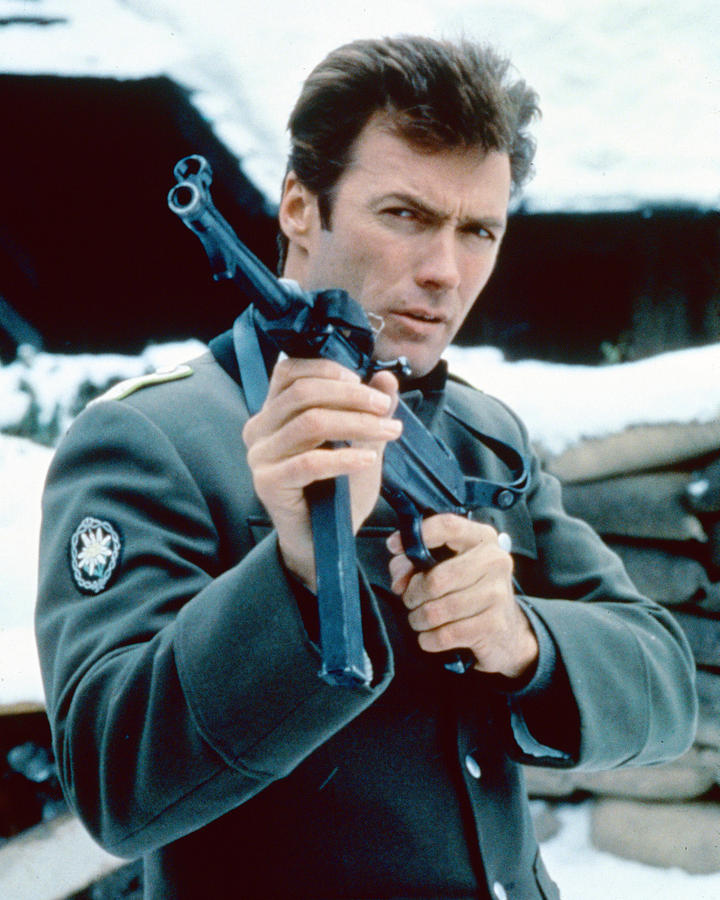 Clint Eastwood Photograph - Clint Eastwood in Where Eagles Dare  by Silver Screen
