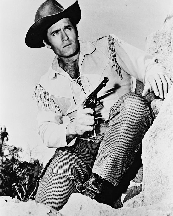 Clint Walker in Cheyenne Photograph by Silver Screen - Pixels