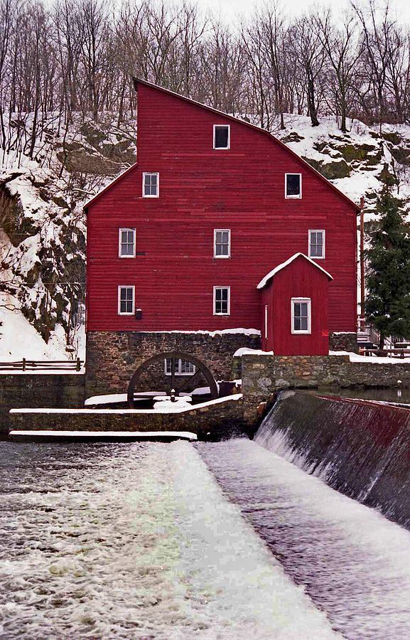 Clinton Mill Photograph by Skip Willits